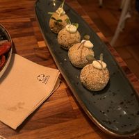 Sublime arancini  at Bubita Bar in Barcelona