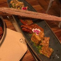 Delish tempeh!  at Bubita Bar in Barcelona