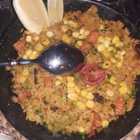 Paella at Bubita Bar in Barcelona