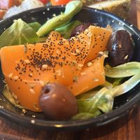 Salmon - out of this world   at Bubita Bar in Barcelona