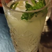 Limonada casera con menta at Bubita Bar in Barcelona