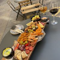 Vegan Seafood Tapas Platter  at Bubita Bar in Barcelona