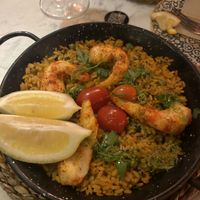 Marisko Paella  at Bubita Bar in Barcelona