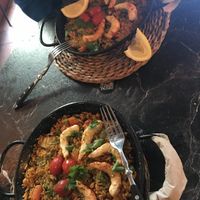 original paella  at Bubita Bar in Barcelona