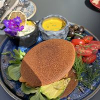 Salmón benedictino   at Bubita Bar in Barcelona