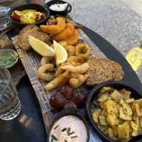 Spanish vibes tapas board  at Bubita Bar in Barcelona