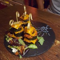 Vegan aliens at Bubita Bar in Barcelona