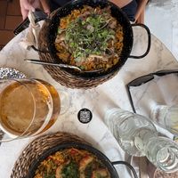 Vegan Mushroom Paella   at Bubita Bar in Barcelona
