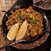 vegalencia paella at Bubita Bar in Barcelona