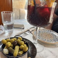 Amazing sangria   at Bubita Bar in Barcelona