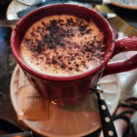 Cappuccino at Bubita Bar in Barcelona