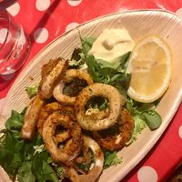 Calamari at Bubita Bar in Barcelona