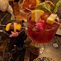 Sangrias at Bubita Bar in Barcelona