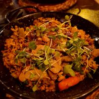 Vegetable paëlla at Bubita Bar in Barcelona