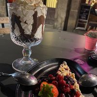 Desert at Bubita Bar in Barcelona