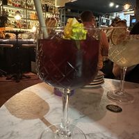 Jessica sangria  at Bubita Bar in Barcelona