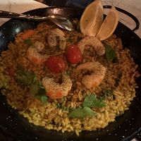 “Seafood” paella  at Bubita Bar in Barcelona