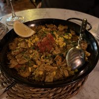 VEGALENCIANA PAELLA  at Bubita Bar in Barcelona