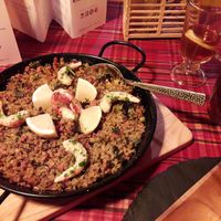 The vegan paella at Bubita Bar in Barcelona