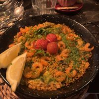 Paella  at Bubita Bar in Barcelona