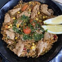 Paella valenciana  at Bubita Bar in Barcelona