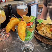 Shrimpz cocktail   at Bubita Bar in Barcelona