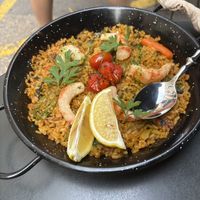 Paella  at Bubita Bar in Barcelona