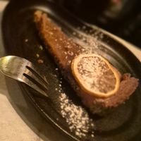 Lemon ginger tart at Bubita Bar in Barcelona