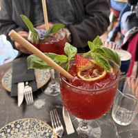 Sangrias  at Bubita Bar in Barcelona