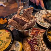 Random bread we mistakenly received 3/5 at Bubita Bar in Barcelona