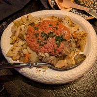 Patatas 2.5/5 some were cold / almost frozen at Bubita Bar in Barcelona