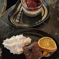 Coulant and Cheesecake 👌🏻  at Bubita Bar in Barcelona