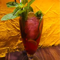 Sangria (no alcohol) at Bubita Bar in Barcelona