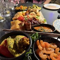 Sampler platter  at Bubita Bar in Barcelona