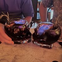 Absinthe cocktails  at Bubita Bar in Barcelona