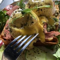 The Bubita Benedict   at Bubita Bar in Barcelona