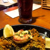 Sangria and Vegan Paella at Bubita Bar in Barcelona