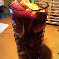 First Sangria at Bubita Bar in Barcelona