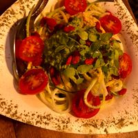 Spaghetti de calabacín  at Bubita Bar in Barcelona