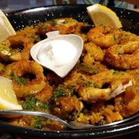 Paella del Chef at Bubita Bar in Barcelona