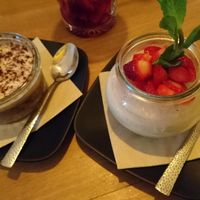 Deserts at Bubita Bar in Barcelona