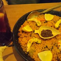 Paella at Bubita Bar in Barcelona