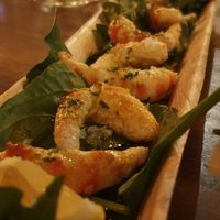 Vegan prawns / shrimps / gambas at Bubita Bar in Barcelona