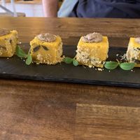 Entrada de polenta DELICIOUS! at Bubita Bar in Barcelona