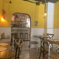 Nice interior  at Bubita Bar in Barcelona