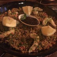 Vegan paella! Delicious!  at Bubita Bar in Barcelona