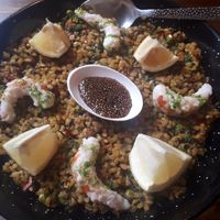 Paella at Bubita Bar in Barcelona