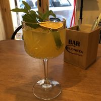 Mona Lisa sangria  at Bubita Bar in Barcelona