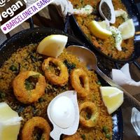 Paella 🥘 at Bubita Bar in Barcelona