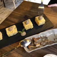 mushrooms at Bubita Bar in Barcelona